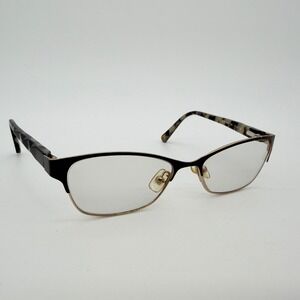 Marchon NYC M-Surrey 001 Eyeglass Frames 51-16-135 Tortoise Gold Rectangular